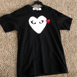 two comme de garçon tees for 130